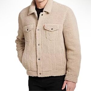 Levi's Men's Sherpa Trucker Jacket (size:medium)